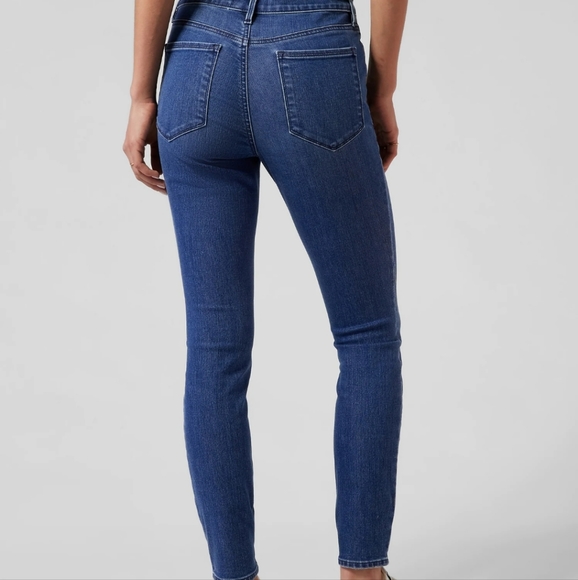 Athleta Sculptek Ultra skinny Jean in True Blue - Picture 3 of 9